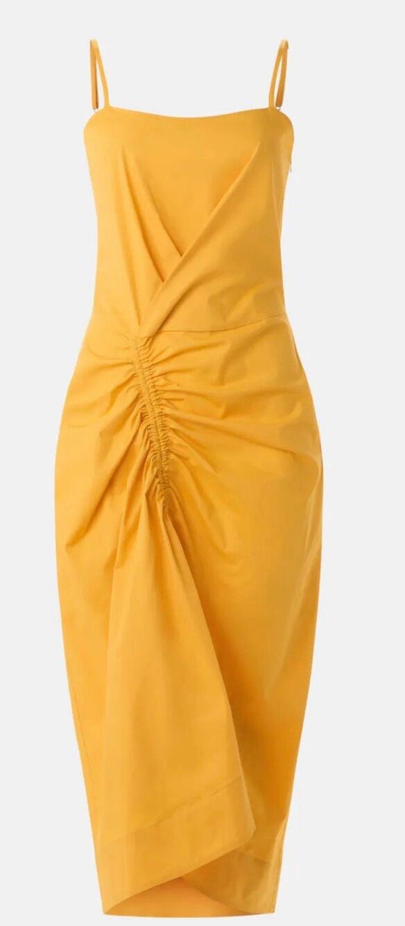 Callas Angie Sundress in Yellow NWT Size 40/4